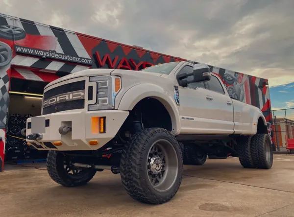 Ford F-350 dually &middot; American force wheels &middot; Lift / leveling