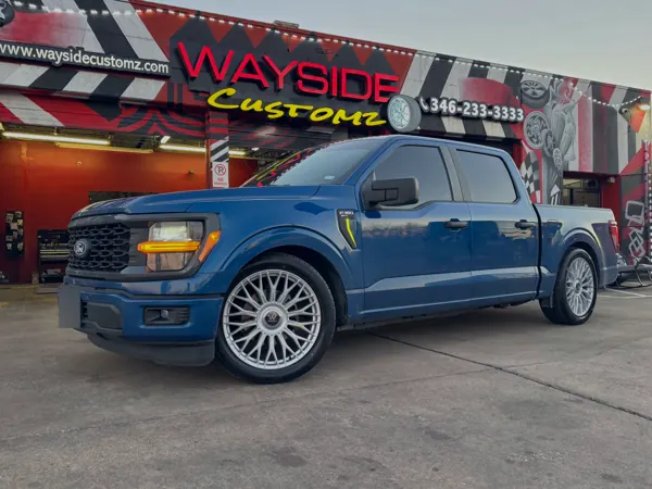 Ford F-150 &middot; 22" Wraith wheels wheels &middot; Lowering / suspension