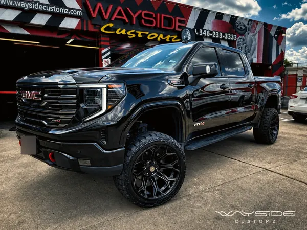 2023 GMC sierra 1500 at4 &middot; 22" 4PLAY wheels &middot; Lift / leveling