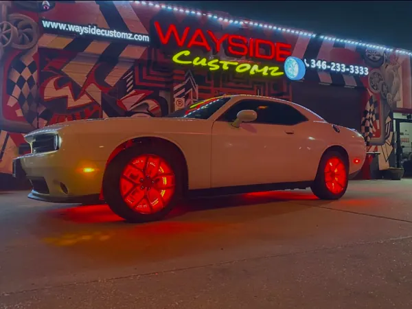 Dodge Challenger &middot; Stock wheels &middot; Accessories &middot; Lighting
