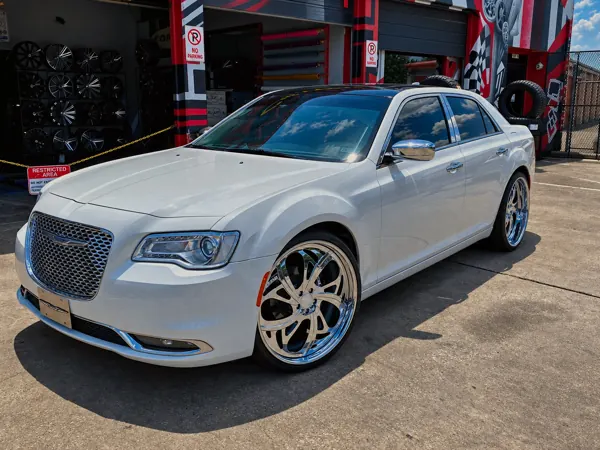 2018 Chrysler 300 &middot; 24" Corleone Forged wheels