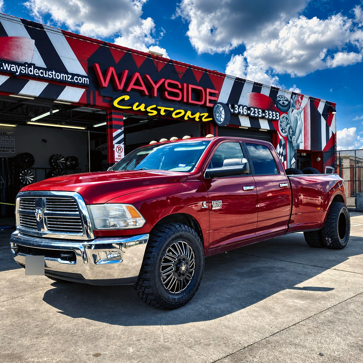 2018 Ram 3500 Dually &middot; 20" HD Luxxx wheels &middot; Lift / leveling