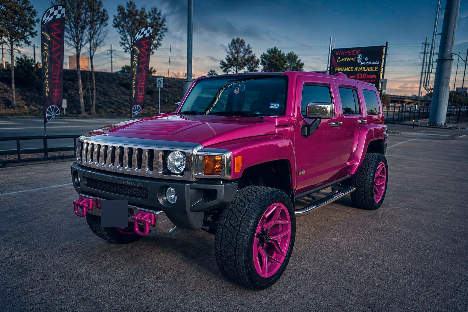 2006 Hummer H3 &middot; Morpheus wheels &middot; Lift / leveling &middot; Wrap / chrome delete