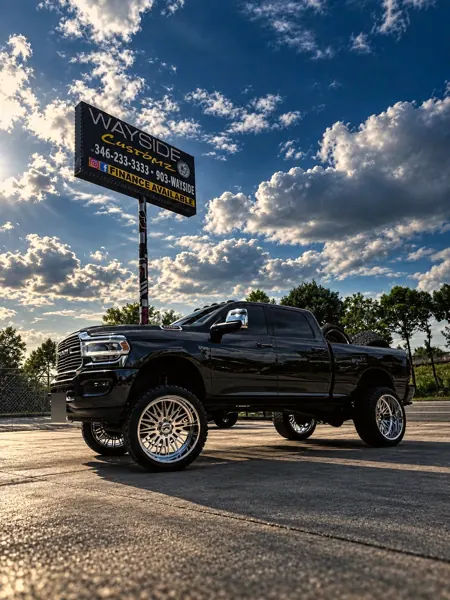 2024 Ram 2500 &middot; 26" KG1 wheels &middot; Lift / leveling