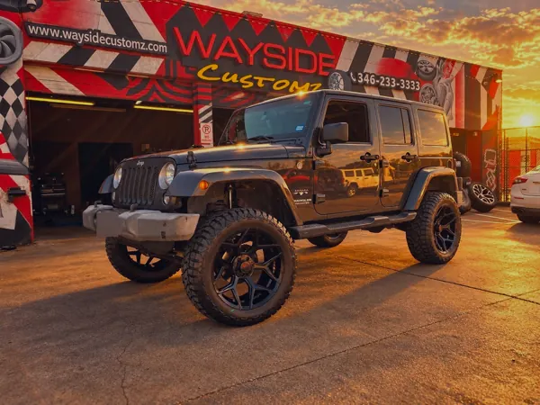 Jeep Wrangler &middot; 22" Morpheus wheels &middot; Lift / leveling