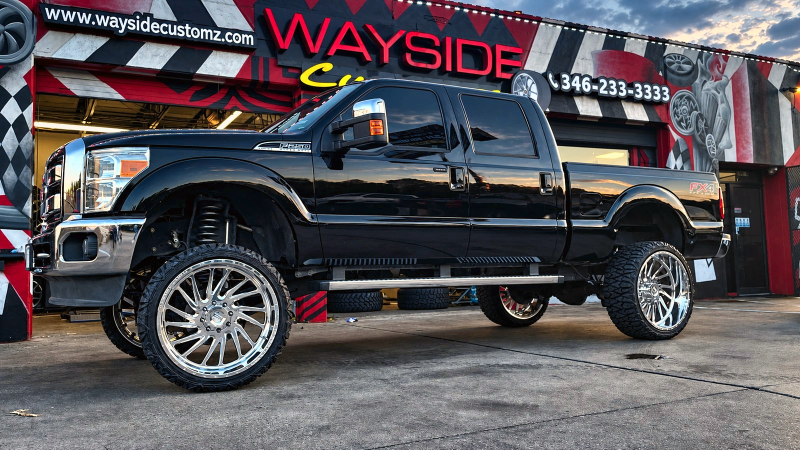 2014 Ford F-250 &middot; 26" HD Forged Pro wheels &middot; Lift / leveling