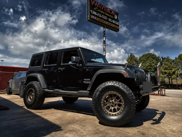 2020 Jeep wrangler &middot; 17" HD Luxxx wheels