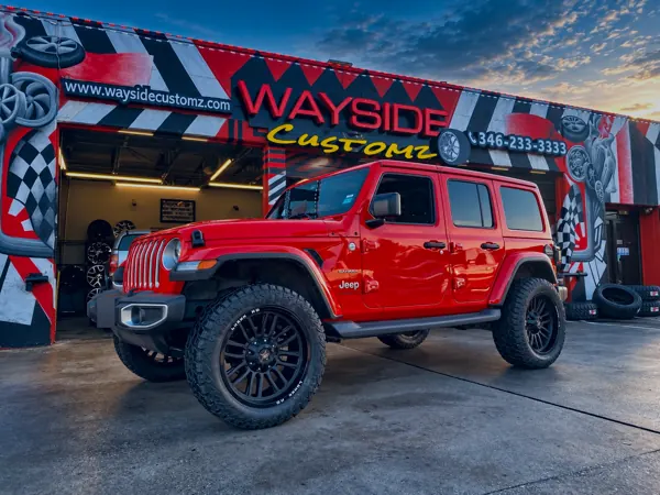 Jeep wrangler &middot; 20" HD Luxxx wheels