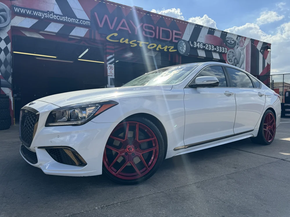 Genesis G80 · 20" Touren Wheels