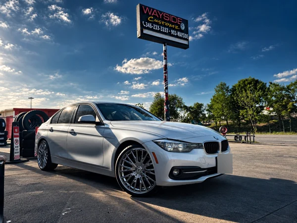 2017 BMW 3 Series · 20" Kraze Wheels