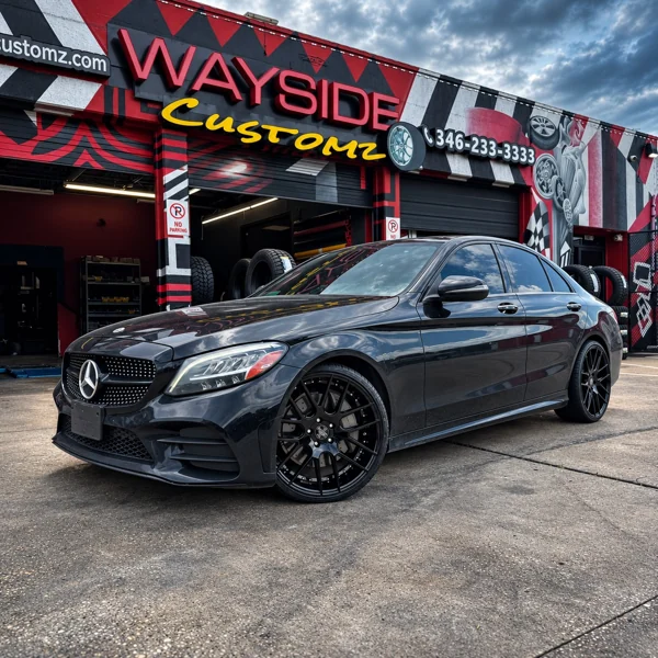 2017 Mercedes C63 · 20" Versante Wheels