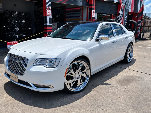2018 Chrysler 300 · 24" Corleone Forged Wheels