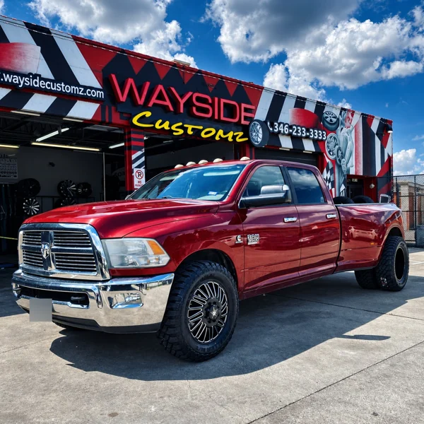 2018 Ram 3500 Dually · 20" HD Luxxx Wheels · 2.5" Level