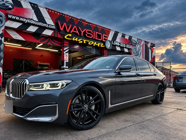 2021 BMW 7 Series · 22" Kraze Wheels