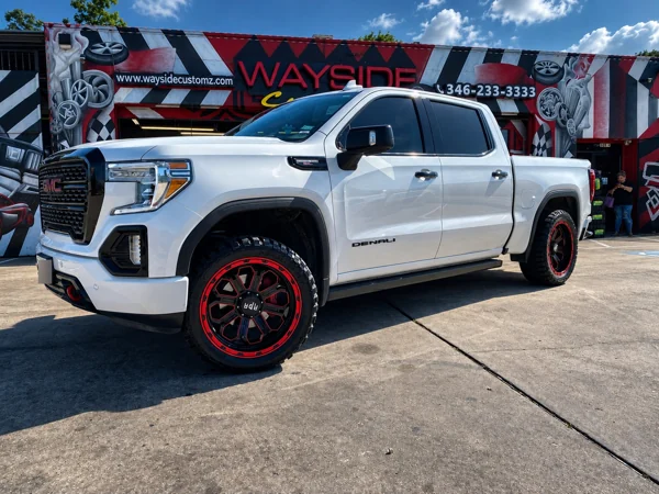 2021 GMC Sierra 1500 · 20" RDR Wheels · 2.5" Leveling Kit