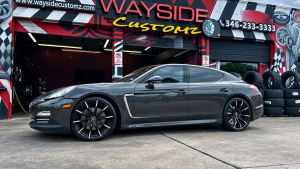 2022 Porsche Panamera · 22" Lexani Wheels