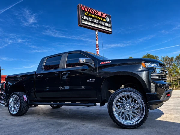 2023 Chevrolet Silverado 1500 · 24" American Force Wheels · 6" Pro Comp Lift