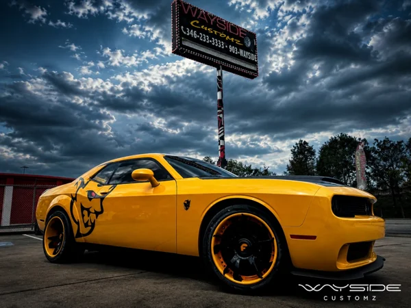 2023 Dodge Demon · 20" Forgiato Wheels · Wrap