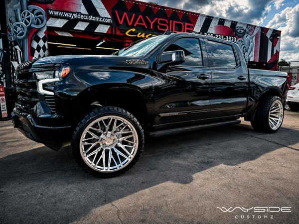 2025 Chevrolet Silverado 1500 · 24" HD Pro Forged Wheels · 3" Level