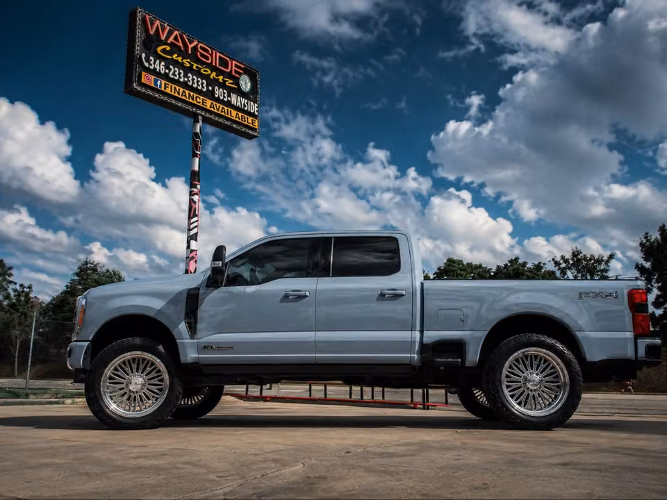 2025 Ford F-250 · 24" JTX Forged Wheels · Lift