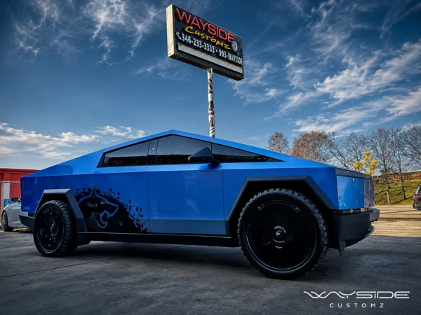 2025 Tesla Cyberbeast · 24" Forgiato Wheels · Wrap