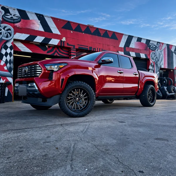 2025 Toyota Tacoma · 20" Vision Wheels · 2" Rough Country Leveling Kit