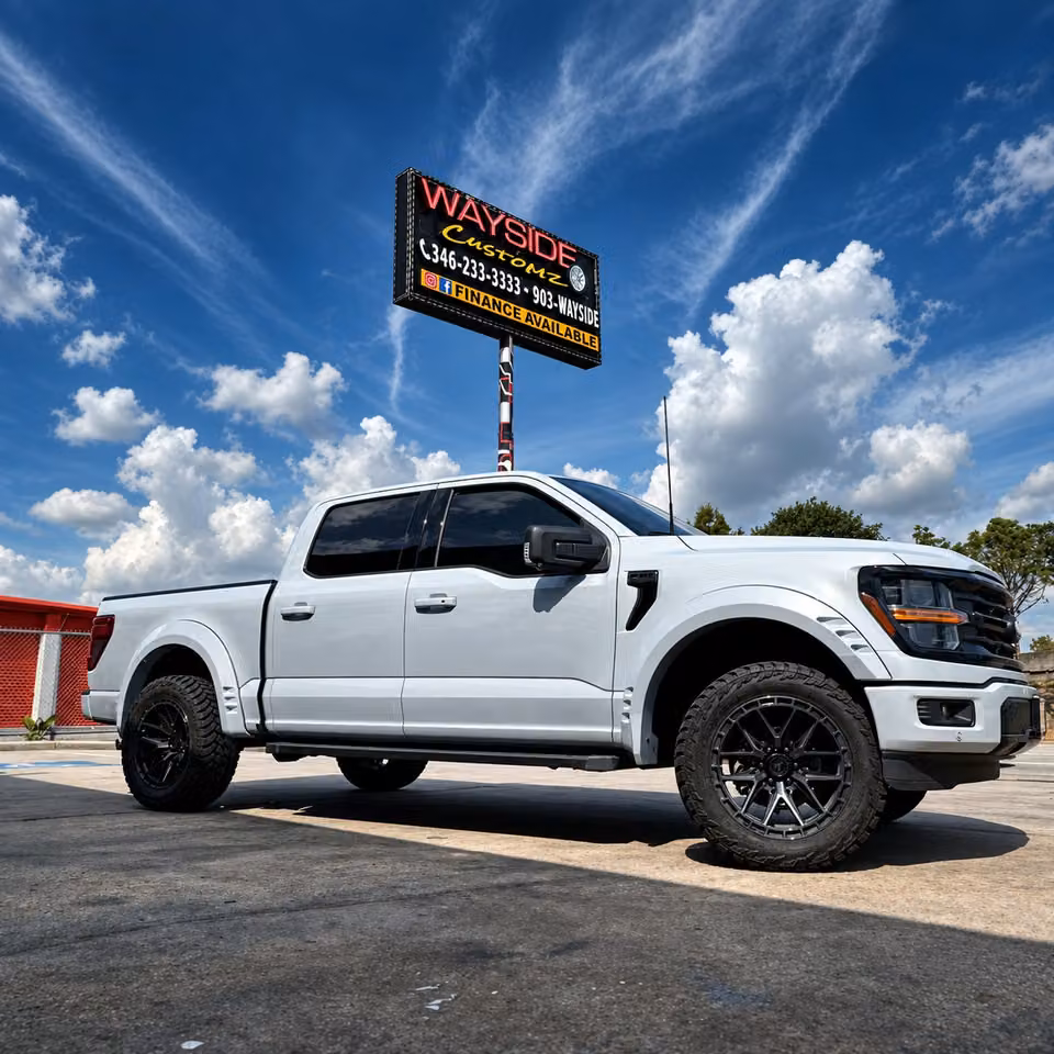 2026 Ford F-150 · 20" Arena Wheels · 2.5" Level