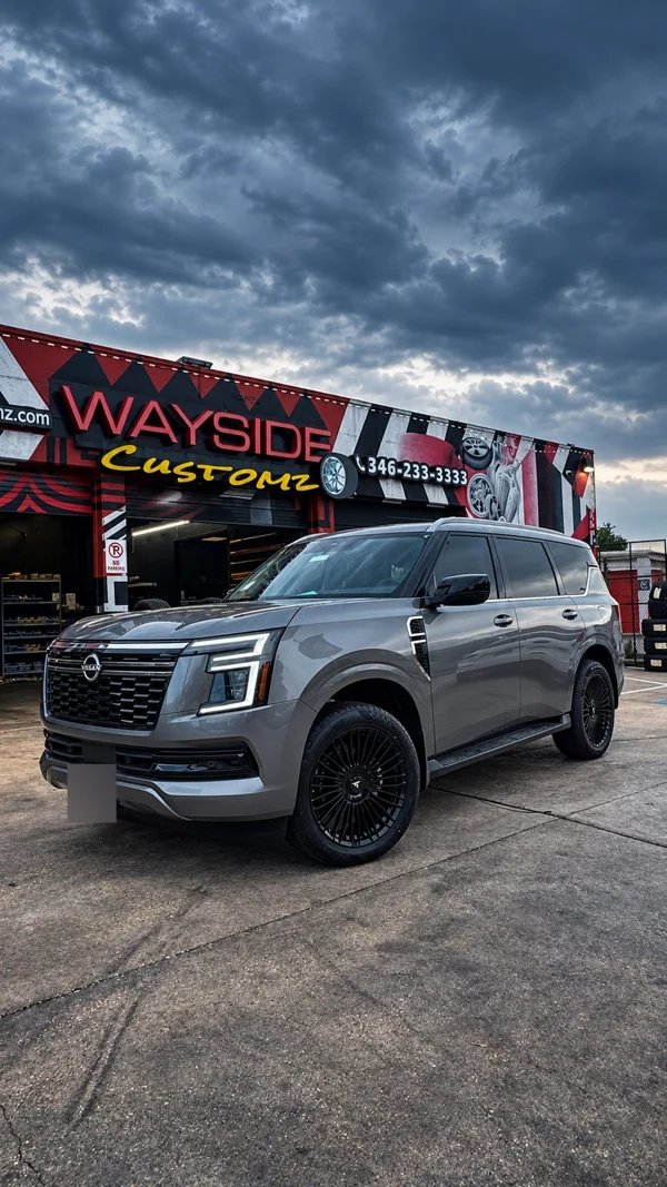 2026 Nissan Armada · 22" Luxxx Alloy Wheels