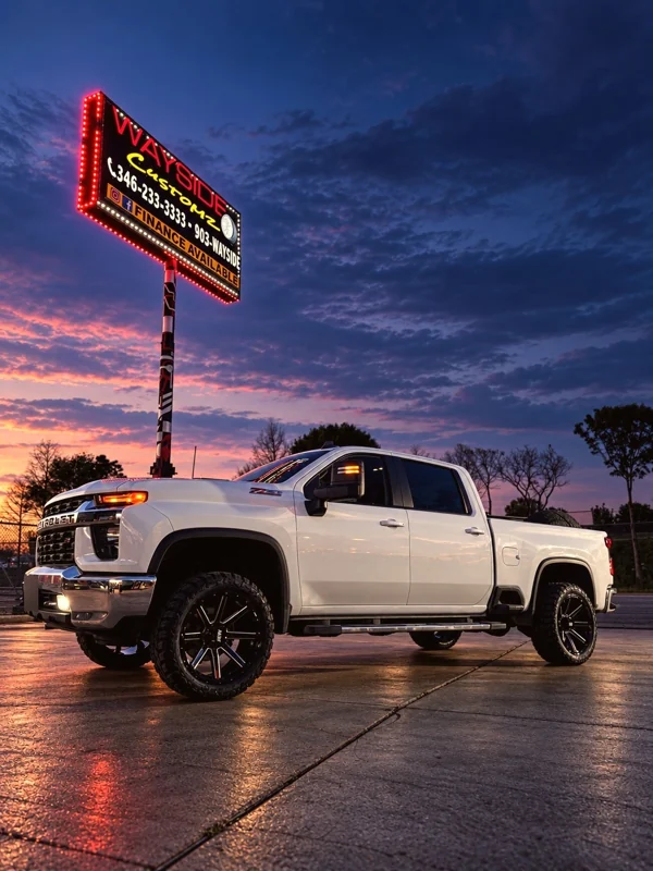 Chevrolet Silverado 2500 · 22" ATW Wheels · 2.5" Leveling Kit