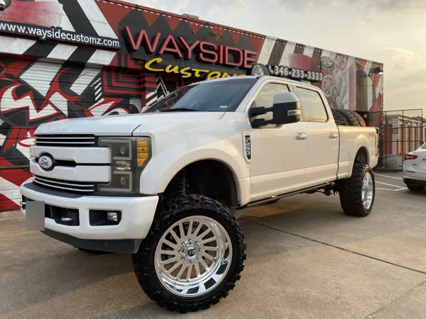 Ford F-250 · 24" Fuel Forged Wheels · 6" Lift Kit