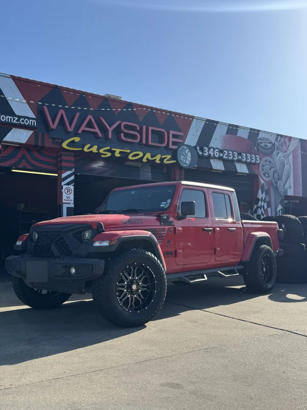 Jeep Gladiator · 20" Rhino Off-Road Wheels