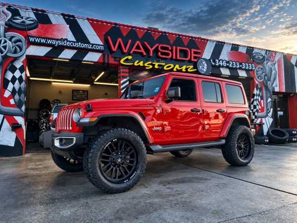 Jeep Wrangler · 20" HD Luxxx Wheels