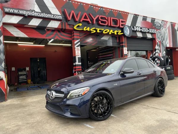 Mercedes-Benz C Class · 20" Lexani Wheels